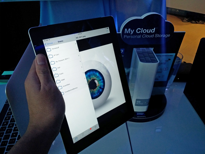 Western Digital My Cloud iOS App