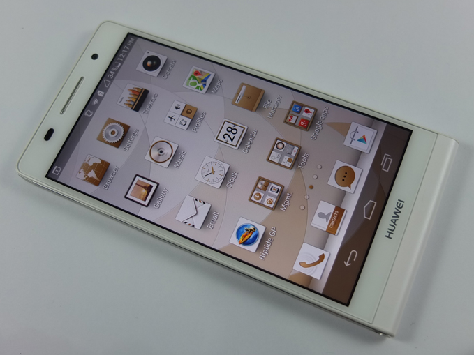 Huawei Ascend P6 Review Front Shot