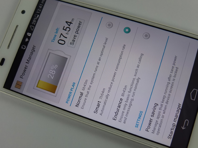 Huawei Ascend P6 Review Power Management