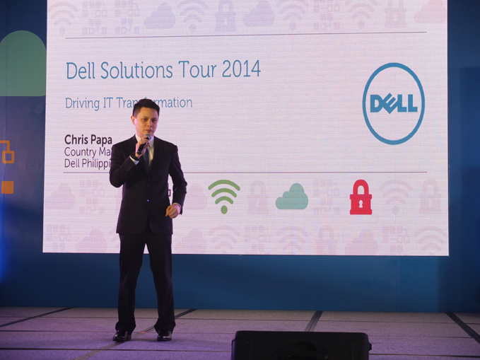 Dell Solutions Tour 2014 Manila Leg, Dell Philippines Country Manager Chris Papa
