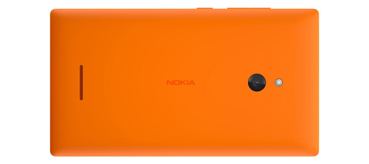 Nokia XL Orange - Back LEAD