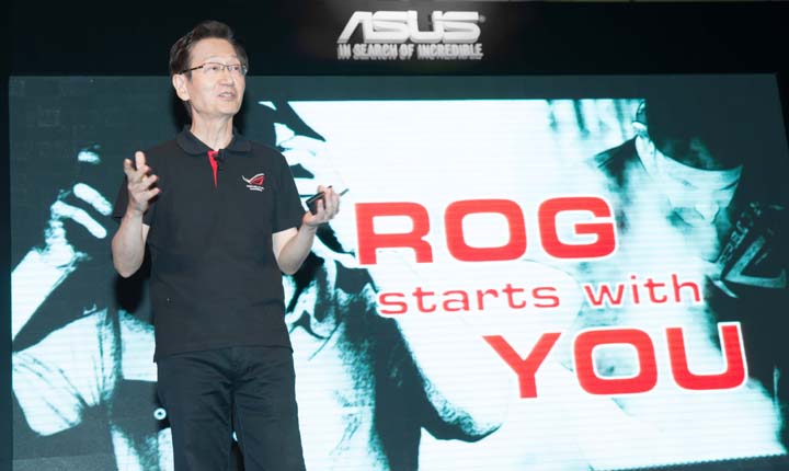 ASUS Chairman Jonney Shih highlights ROG's design spirit_Power & Beauty