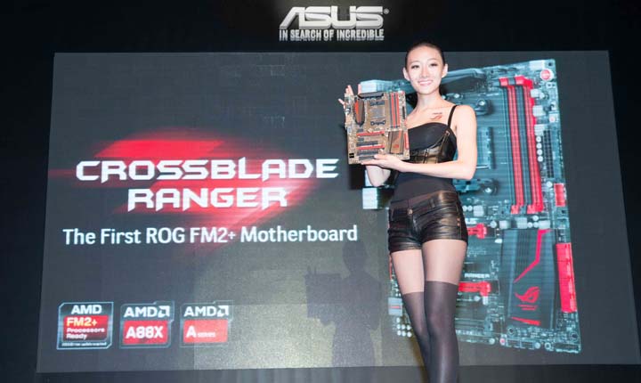 ASUS ROG Crossblade Ranger motherboard-the first FM2+ motherboard