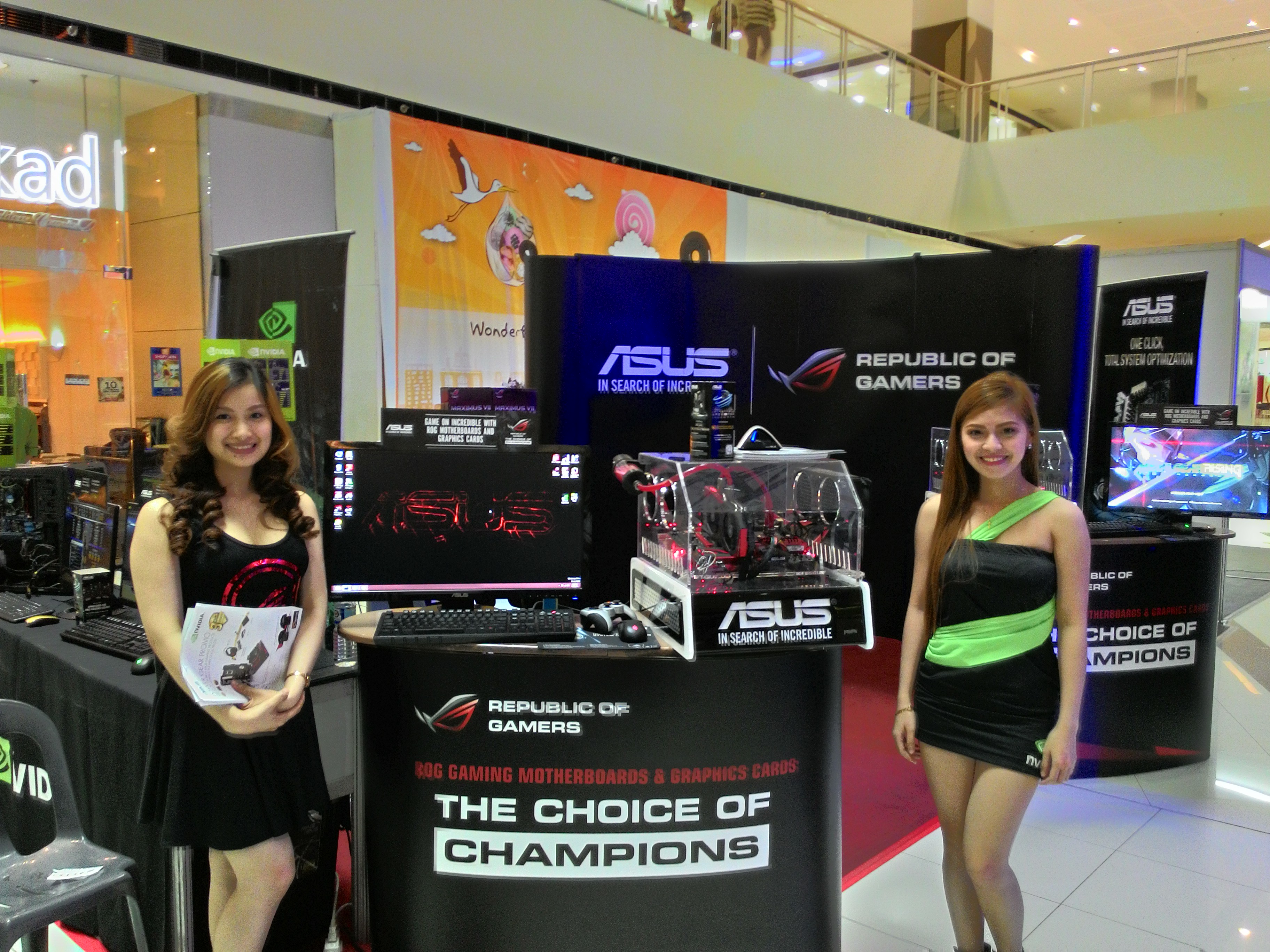 ASUS Booth in SM Davao