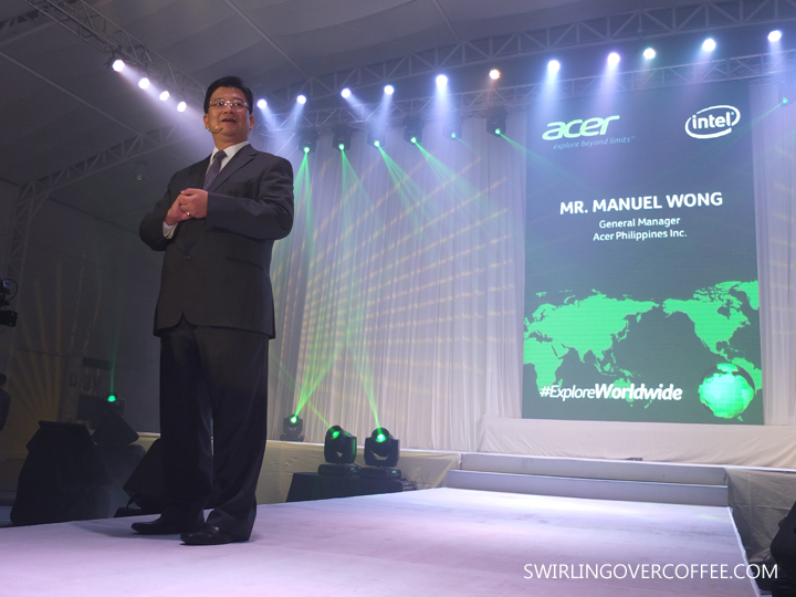 Acer General Manager Manuel Wong