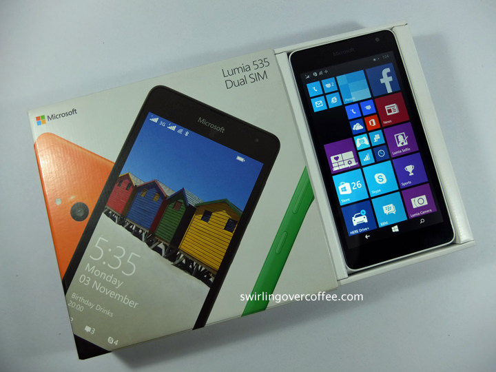 Lumia 535, Lumia 535 Unboxing, Lumia 535 First Impressions