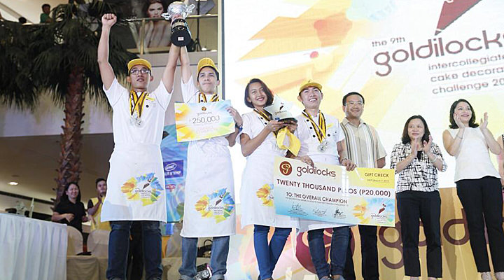 Western Institute of Technology Iloilo bags Grand Prize at 9th Goldilocks Intercollegiate Cake Decorating Challenge