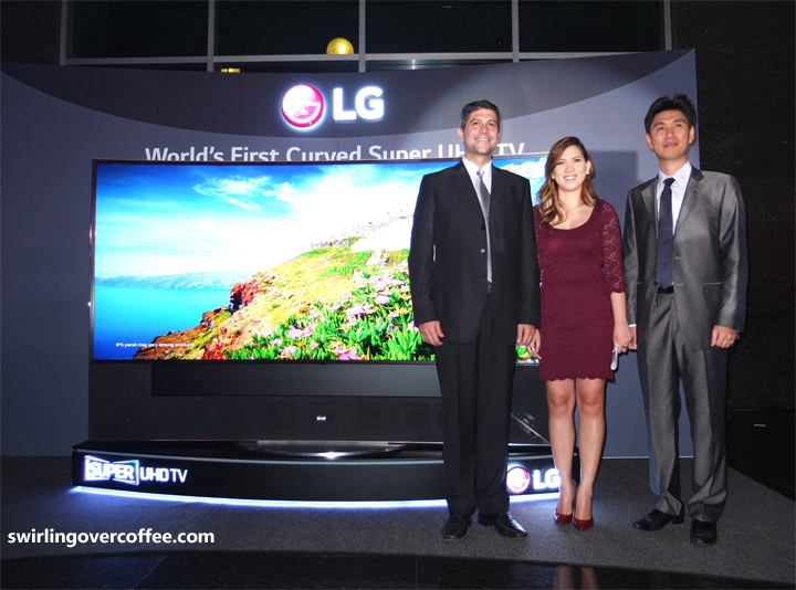 LG 105 inch curved ultra hd tv