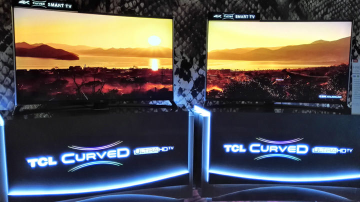 TCL Quantum Dot TV H9700, TCL Curved 4K UHD TV H8800, TCL 4K UHD E6800
