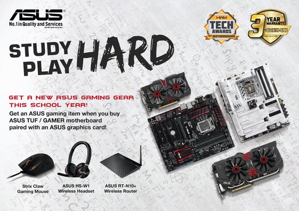 ASUS Announces Study Hard Play Hard Promo (1)