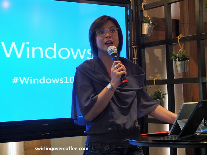 Karrie Ilagan, Windows 10, Microsoft Philippines