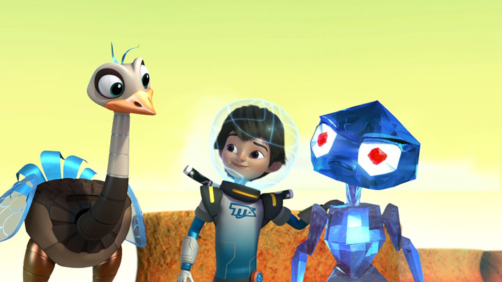 MILES FROM TOMORROWLAND - "Eye to Eye" - The Callistos encounter Spectryx, an alien who can only see in the infrared spectrum. This episode of "Miles from Tomorrowland" premieres on Friday, May 15 (9:00 AM - 9:30 AM ET/PT) on Disney Junior. (Disney Junior) MERC, MILES, SPECTRYX