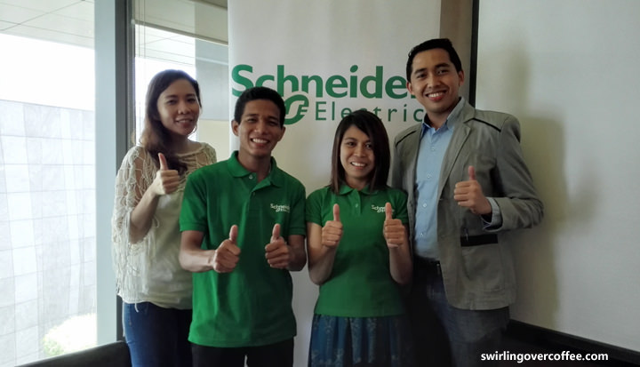 Schneider Electric Go Green in the City, John Paul Santos, Christian Sta. Romana