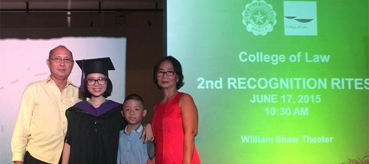 Regine Delos Reyes Graduation Pic with Family header