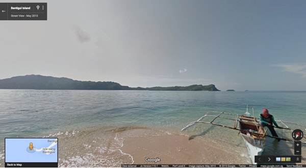 Bantigui Island, Gigantes Islands Google Street View