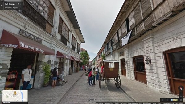 Calle Crisologo Vigan Google Street View