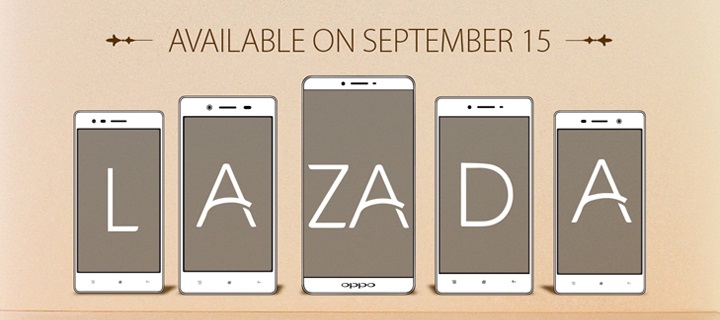 OPPO-Lazada Partnership starts Sept 15 for the R7 Series