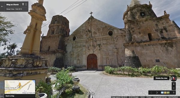 Miag-ao Church, Miagao, Iloilo Google Street View