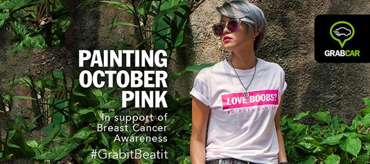 #GrabItBeatIt: GrabCar’s awareness campaign for early breast cancer detection