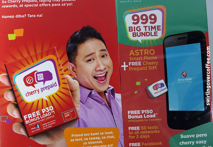 Launched: Cherry Mobile Prepaid SIM and Phone Bundles, powered by Globe, endorsed by Michael V