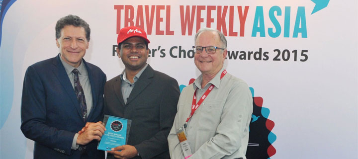 Travel Weekly Asia readers name AirAsia as Best Low Cost Carrier!