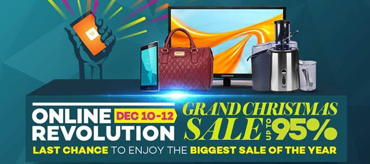 150,000 Items Purchased on the First Day of Lazada Grand Christmas Sale; 2 days to go