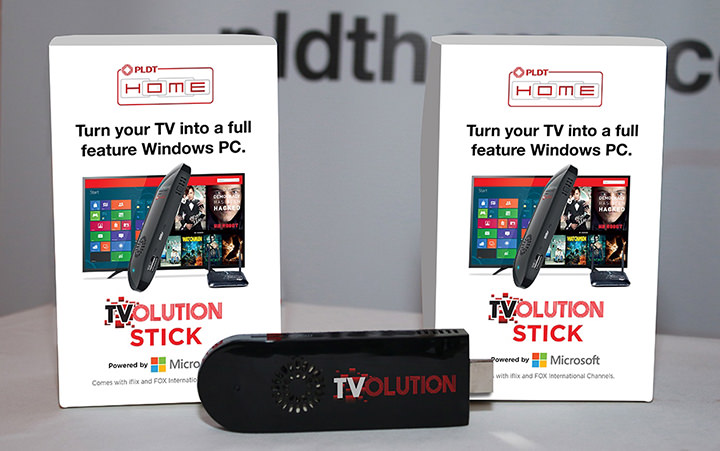 TVolution Stick by Microsoft, PLDT HOME Fibr