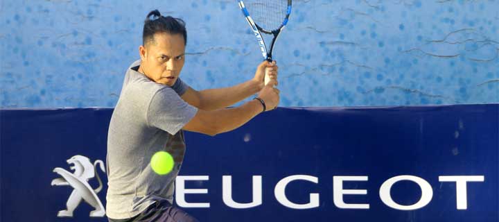 Arcilla, Espinosa Rule Cebu Leg of the Peugeot Philippines Tennis Open