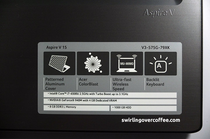 Acer Aspire V 15 (V3-575G-79XK)