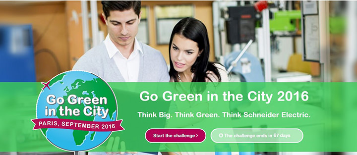 Go Green in the City, Schneider Electric