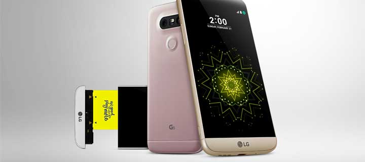 LG debuts the G5, its first ever modular smartphone