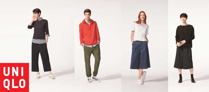 Update your wardrobe with UNIQLO’s 2016 Spring/Summer Bottoms Collection