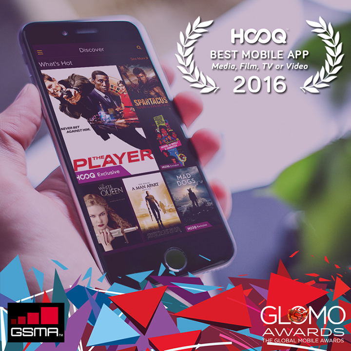 HOOQ, Glomo Awards, Best Mobile App