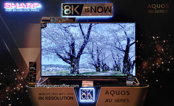 Sharp Aquos 8K TV