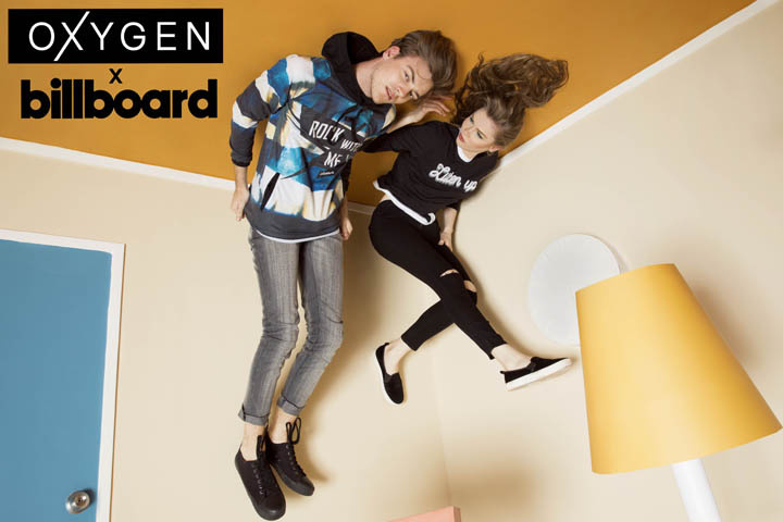 Fashion brand Oxygen held a pop-up music festival to launch collaboration with Billboard.