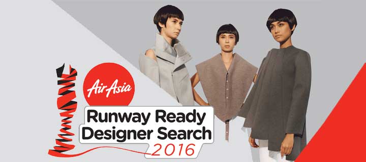 AirAsia Runway Ready Designer Search 2016 offers opportunities for young designers in the Philippines and other Asean countries