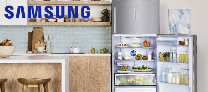 Keep food fresh up to 2x longer with the Samsung Twin Cool Refrigerator