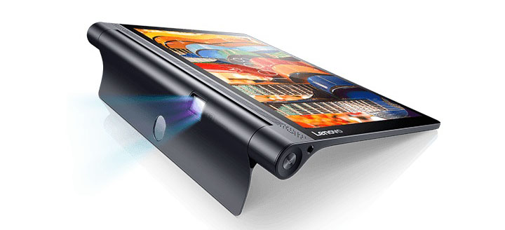 Projecting fun and entertainment:  Lenovo Yoga Tab 3 Pro now available for portable primetime entertainment