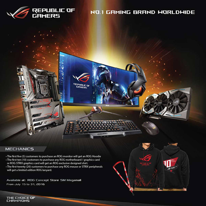 ASUS ROG flagship concept store, ASUS Republic of Gamers Megamall