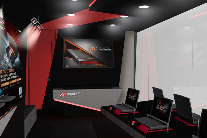 ASUS ROG flagship concept store, ASUS Republic of Gamers Megamall