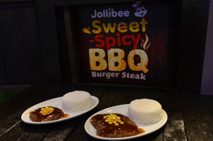 Sweet & Spicy BBQ Burger Steak, Jollibee