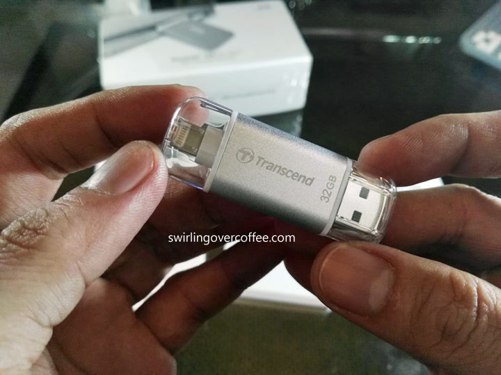 Transcend JetDrive Go 300S, external flash drive, USB drive for iPhone