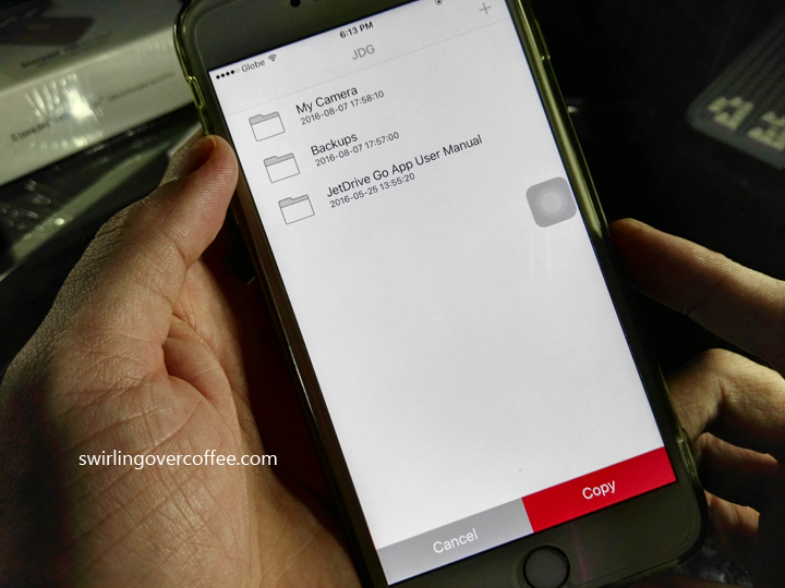 Transcend JetDrive Go 500S, iOS flash drive