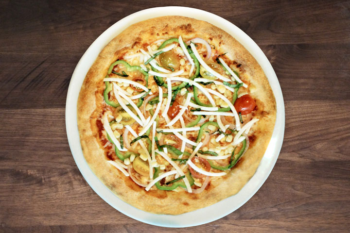 California Pizza Kitchen, National Pizza Day 2016, mixed vegetarian pizza