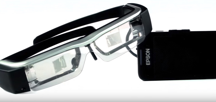 Epson Moverio Smart Glass, Augmented Reality, Formula One