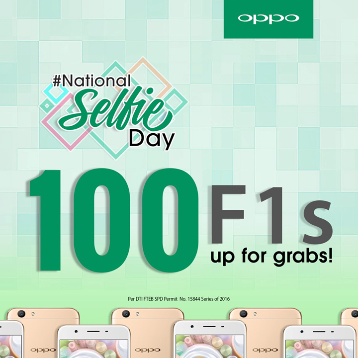 OPPO F1s, National Selfie Day, #NationalSelfieDay