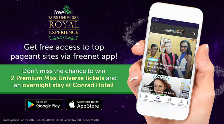 Get access to the latest Ms. Universe updates with the help of freenet