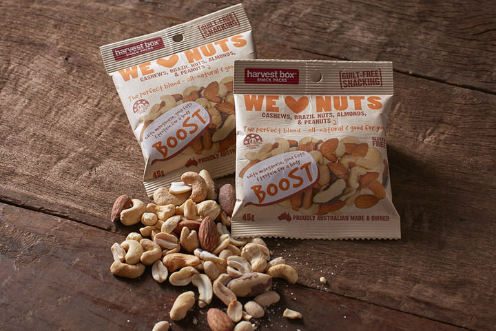 Harvest Box Snacks - We Love Nuts, Starbucks