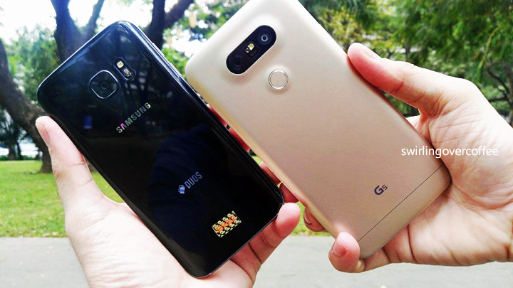 LG G5 vs S7 edge camera comparison
