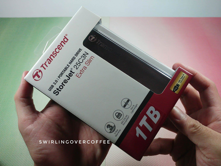Transcend StoreJet 25C3N USB 3.0 Extra Slim Portable Hard Drive Unboxing and First Thoughts